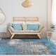 preview thumbnail 25 of 34, Modern Geometric Diamond Indoor Area Rug or Runner by Superior 3'6" x 5'6" - Cerulean Blue