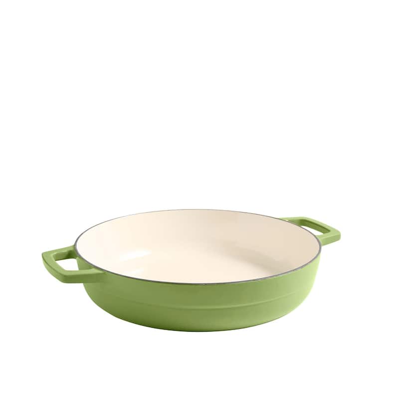 Martha by Martha Stewart 3.5 QT Enameled Cast Iron Braiser w/ Lid
