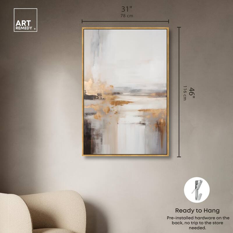 Glistening Stillness II Canvas by Art Remedy