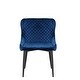 preview thumbnail 5 of 18, Modern Dining Room Furniture Metal Legs Fabric Dining Chair, Set of 2
