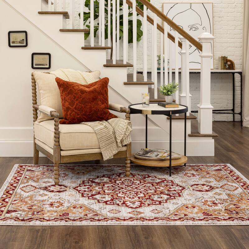 Mohawk Home Laughton Traditional Medallion Area Rug On Sale Mohawk Home Laughton Traditional Medallion Area Rug On Sale