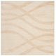 preview thumbnail 43 of 115, SAFAVIEH Adirondack Lelia Modern Abstract Distressed Rug 6' Square - Cream/Champagne