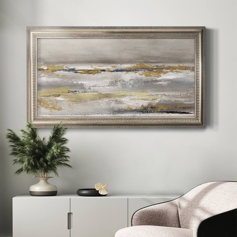 Golden Fog Premium Framed Canvas- Ready to Hang