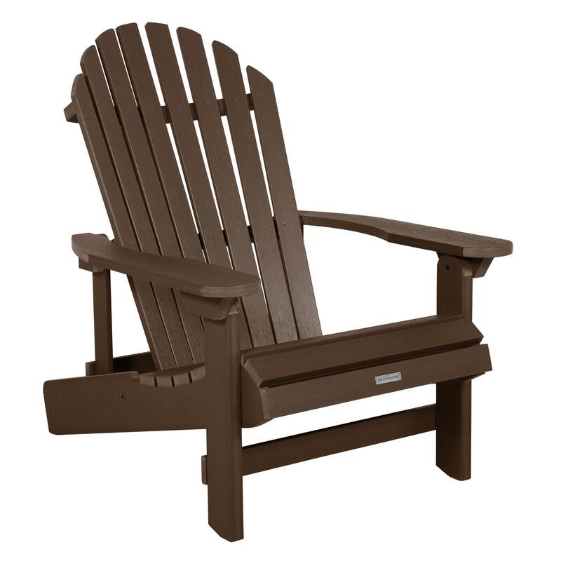 HIGHWOOD Folding and Reclining Adirondack Chair with Folding Ottoman