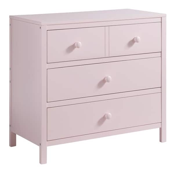slide 2 of 9, Oxford Baby Essential RTA 3 Drawer Dresser Pink