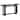 Breslow 55" Wide Rectangular Console Table - 55" Wide