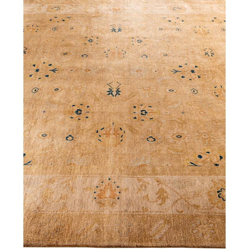 Overdyed One-of-a-Kind Hand-Knotted Area Rug - Beige - 6' 1" x 8' 8"