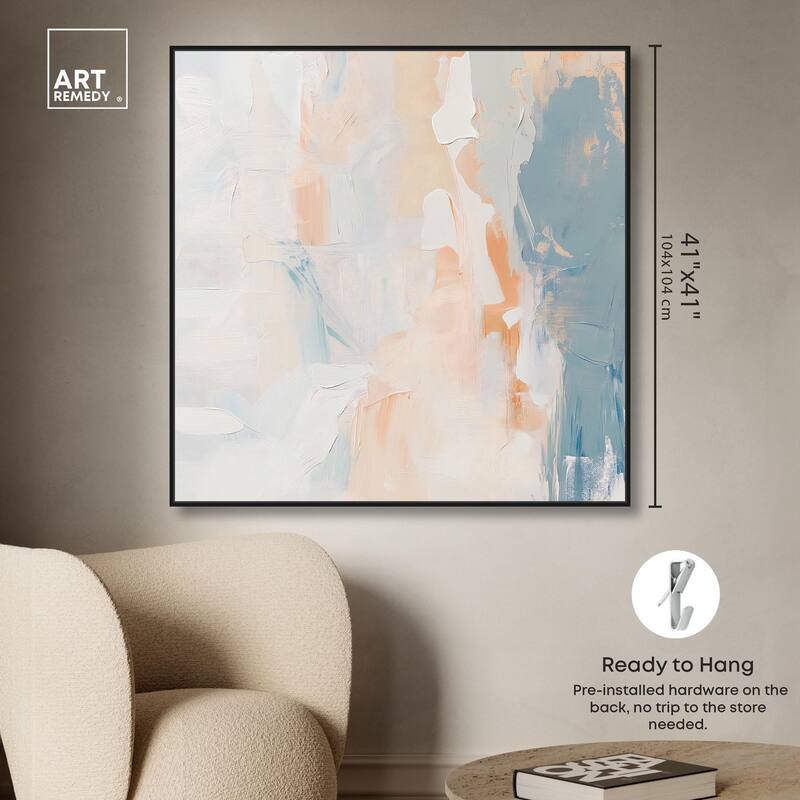 Gossamer Light Canvas by Art Remedy