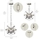 preview thumbnail 2 of 3, Globe Kitchen Lights Ceiling Hanging Farmhouse Pendant Light