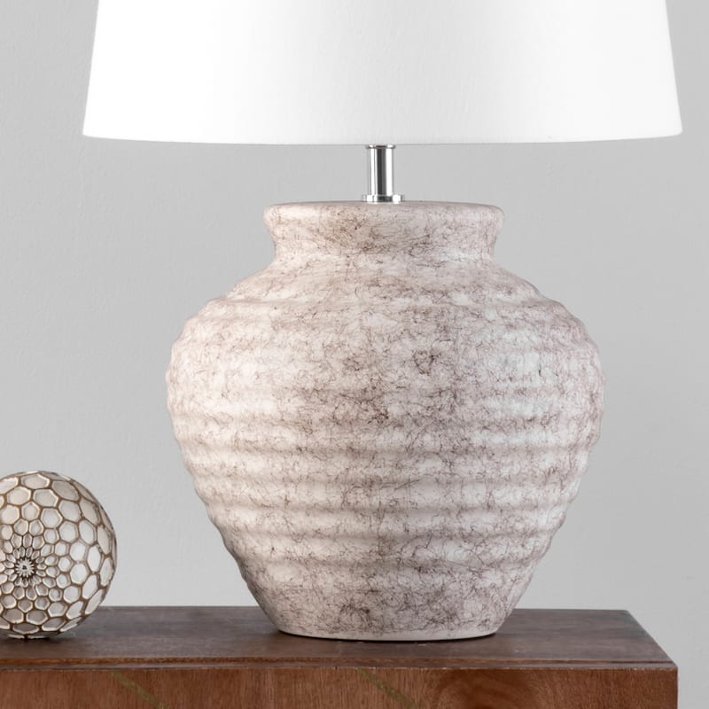 Nuloom Fano 20" Ceramic Table Lamp - 15"W x 15"D x 20"H