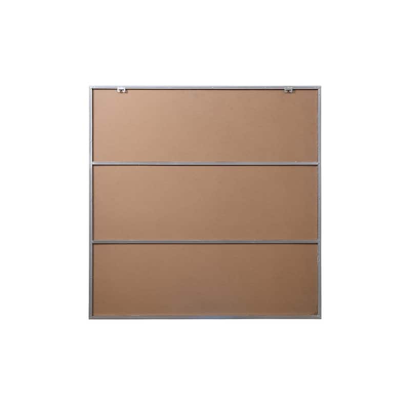 Indigo Home Metal Frame Square Mirror 48 inch