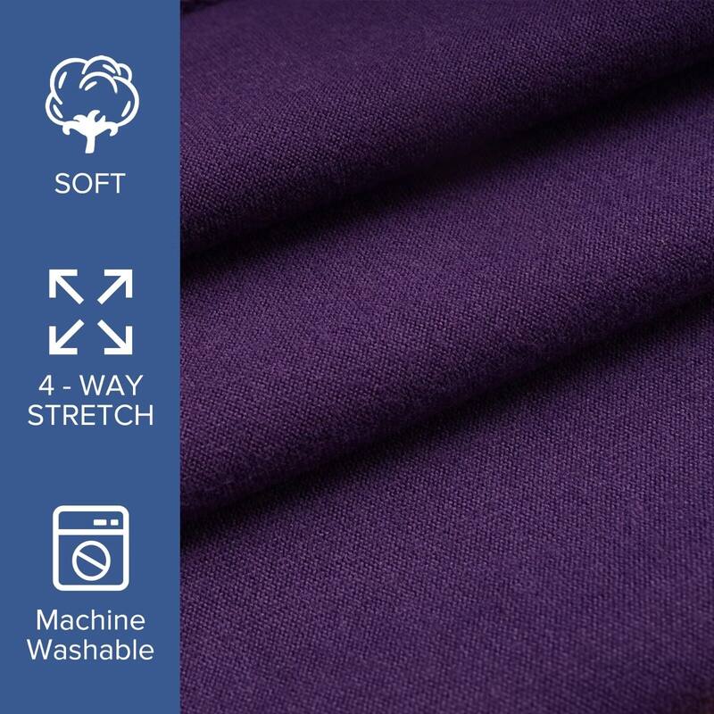 HIgh Stretch Jersey Knit Wrap Around Box Spring Cover