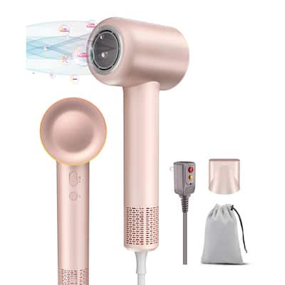 5 Colors 2-Speed 150000 RPM Fast Drying Hair Dryer