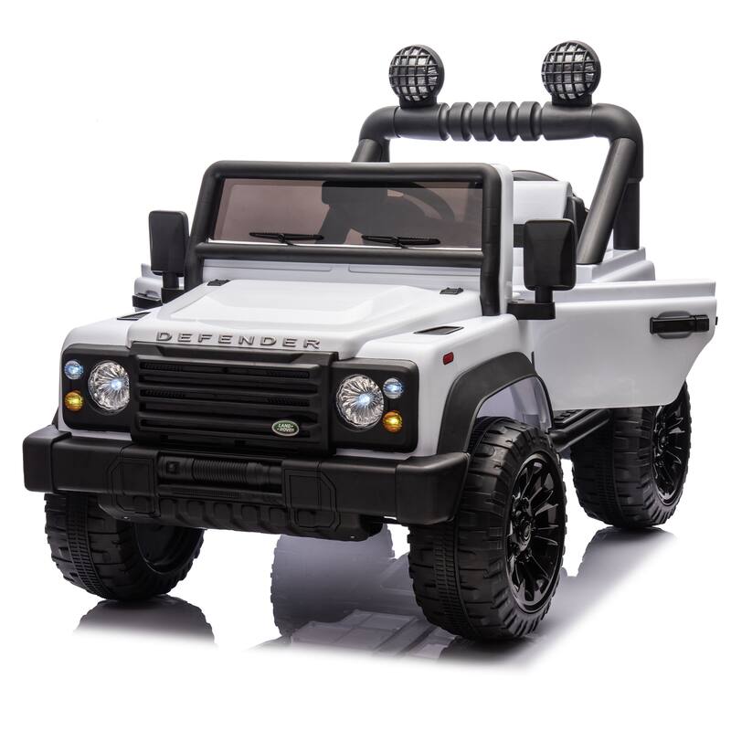 24V Land Rover Defender Kids Ride-On Car with Remote Control Christmas Gift