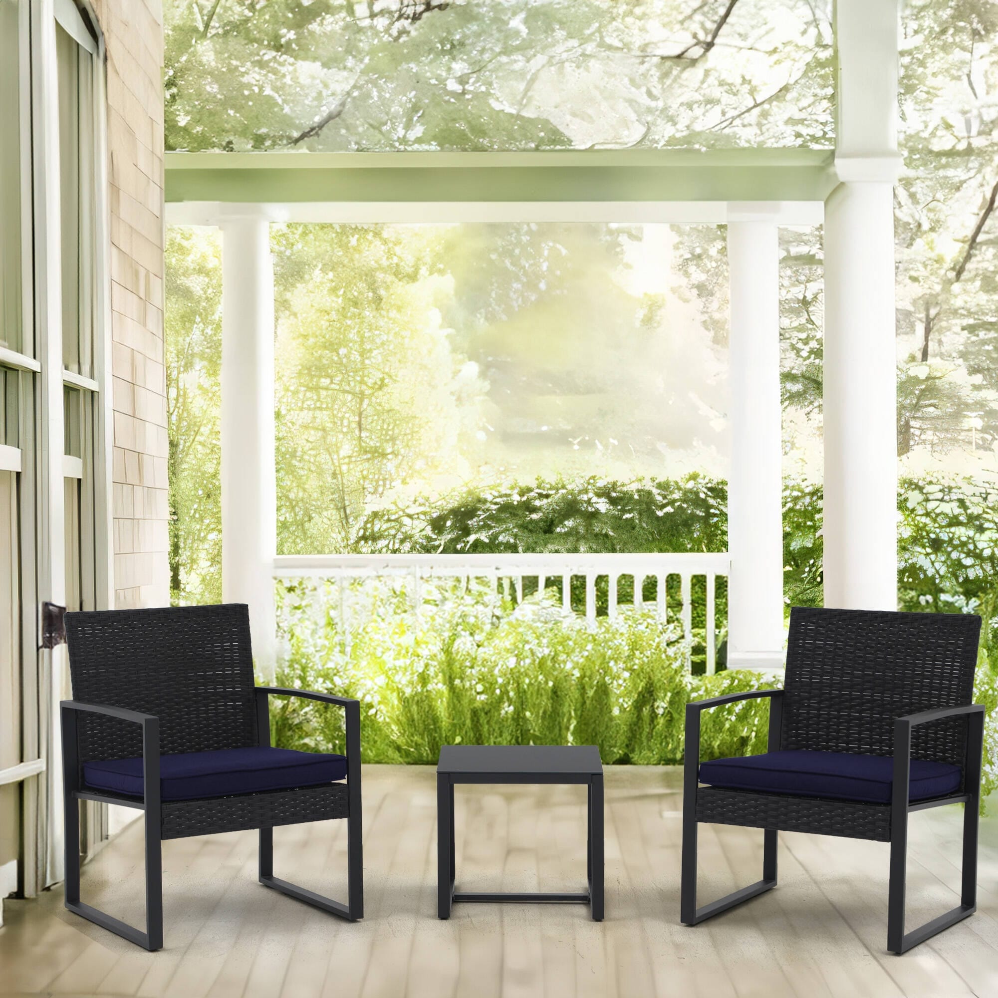 Black Outdoor Bistro Sets Bed Bath Beyond