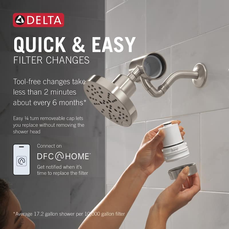 Delta 5RC100 Clarifi Replacement Shower Filter 2pk