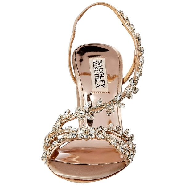 Badgley Mischka Womens Felda Heeled Sandal