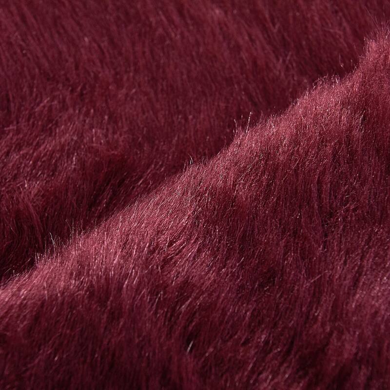 Serenta Shag Sheepskin Silky FauxFur Area Rug Sofa Decor - 24" x 36" - 24" x 36"