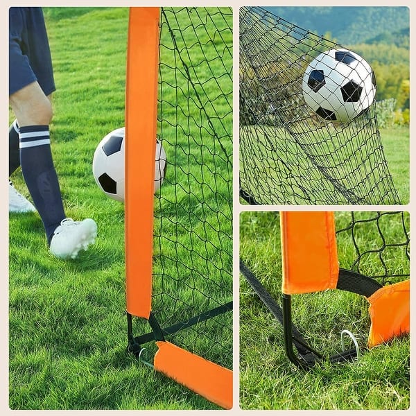 Outdoor Soccer Goals For Backyard, 4'x 3' Portable