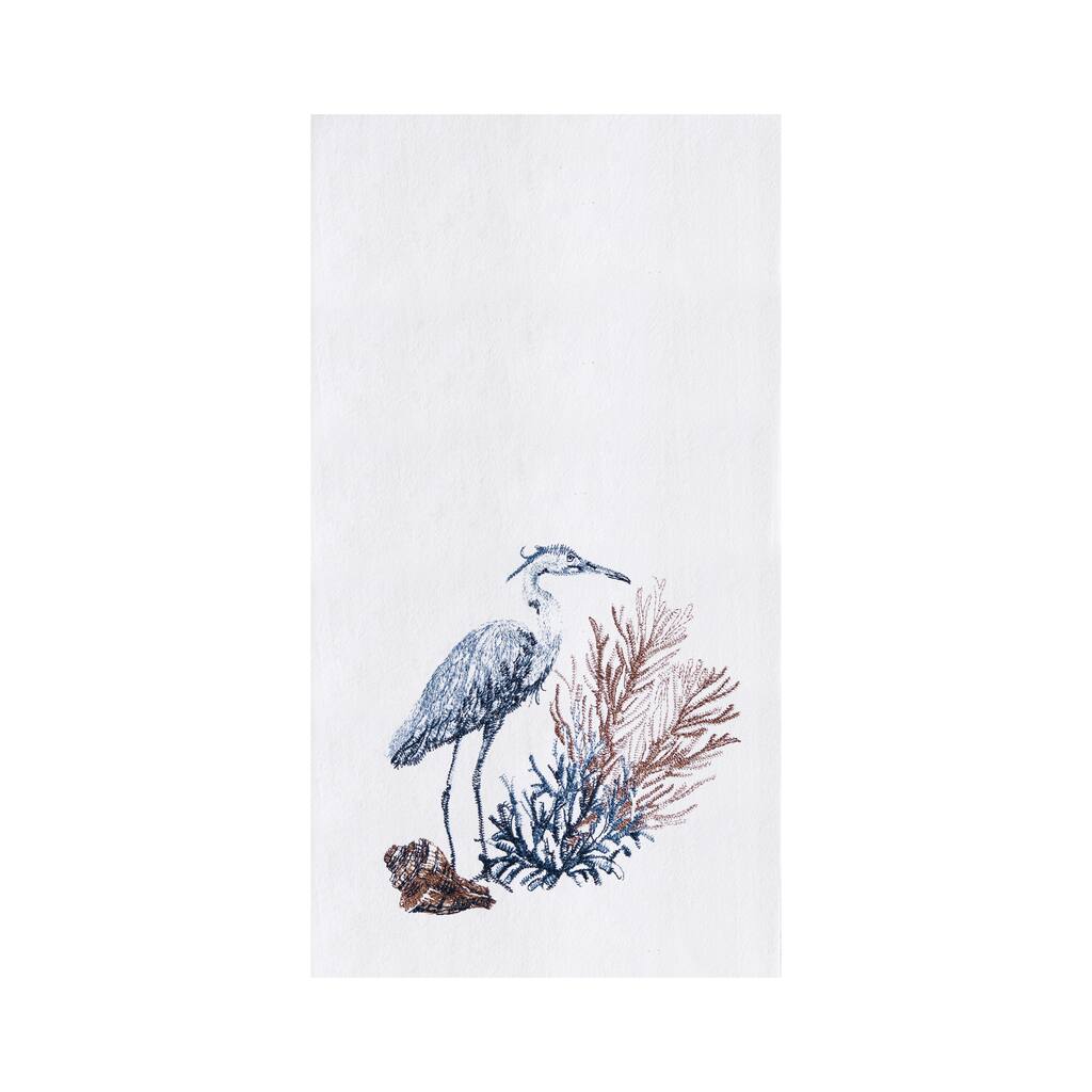 Blue Heron & Seagrass Towel