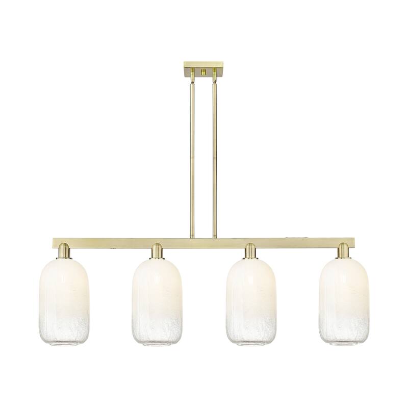 Innovations Lighting Urban Downtown - Brookhaven Cloche - 4 Light 48" Stem Hung Island Light