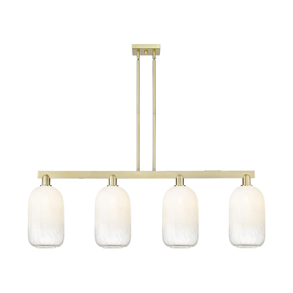 Innovations Lighting Urban Downtown - Brookhaven Cloche - 4 Light 48" Stem Hung Island Light