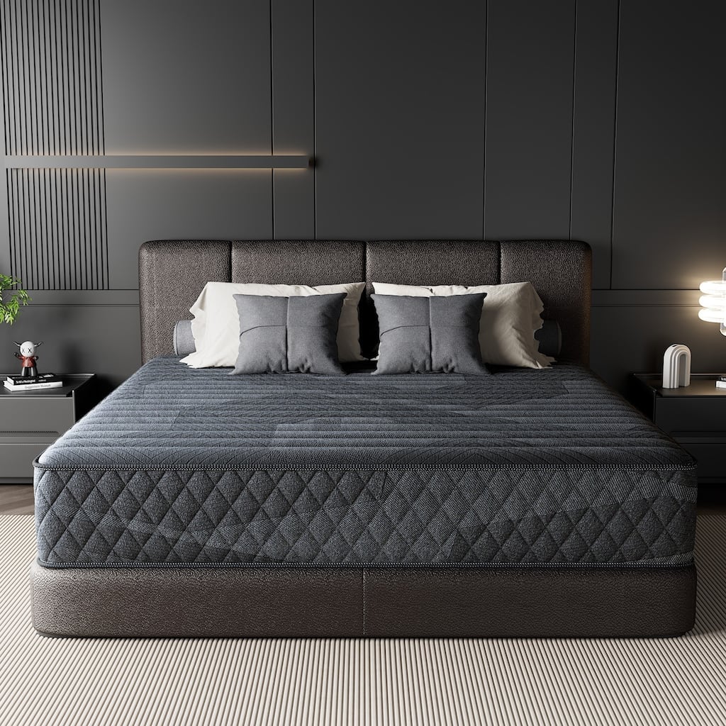 SweDrea Medium Hybrid Memory Foam 14 in. Cooling Breathable Mattress with CertiPUR-US, SGS and OEKO-TEX