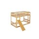 preview thumbnail 18 of 18, Versatile Playhouse Bunk Bed with Climbing Features,Twin Over Twin