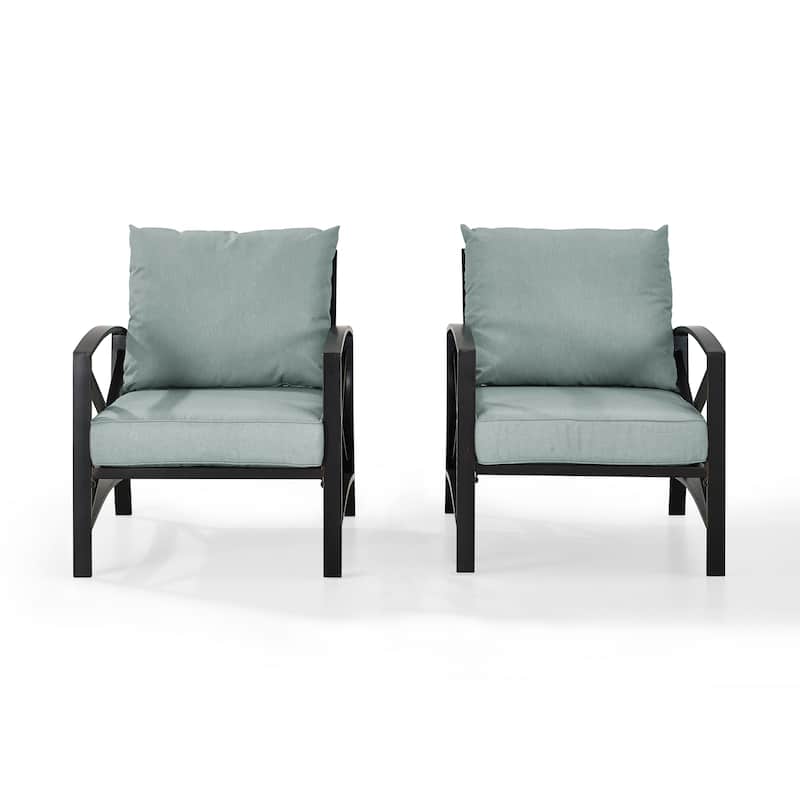 Crosley Kaplan 2-piece Outdoor Chair Set