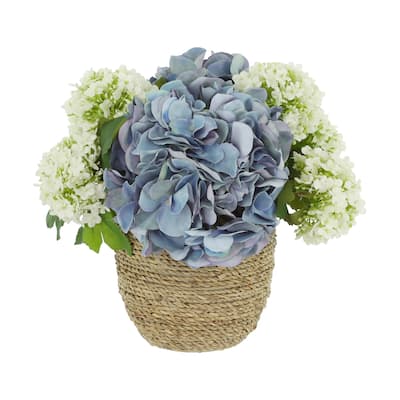 Hydrangea and Viburnum Arrangement