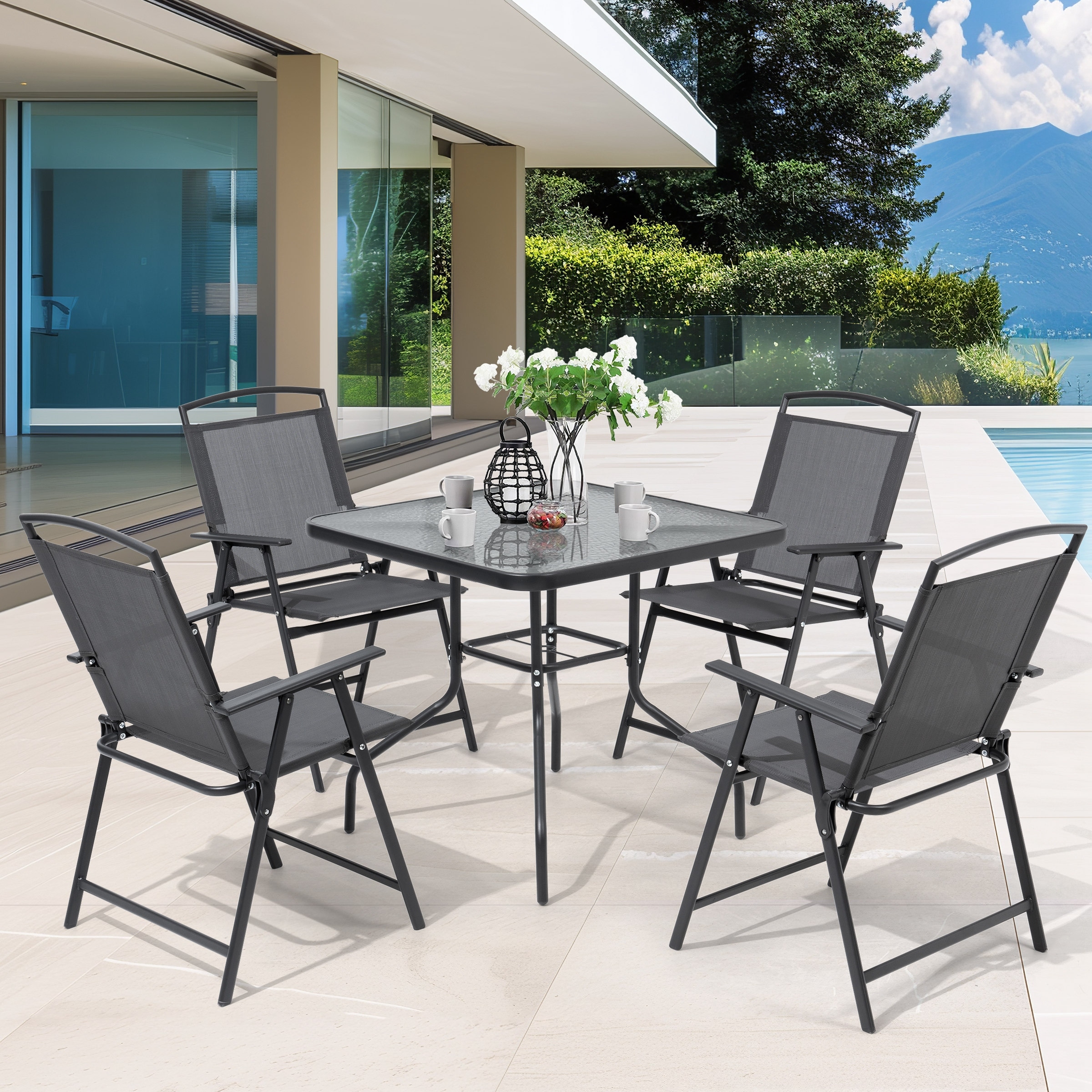 Glass Outdoor Dining Sets Bed Bath Beyond