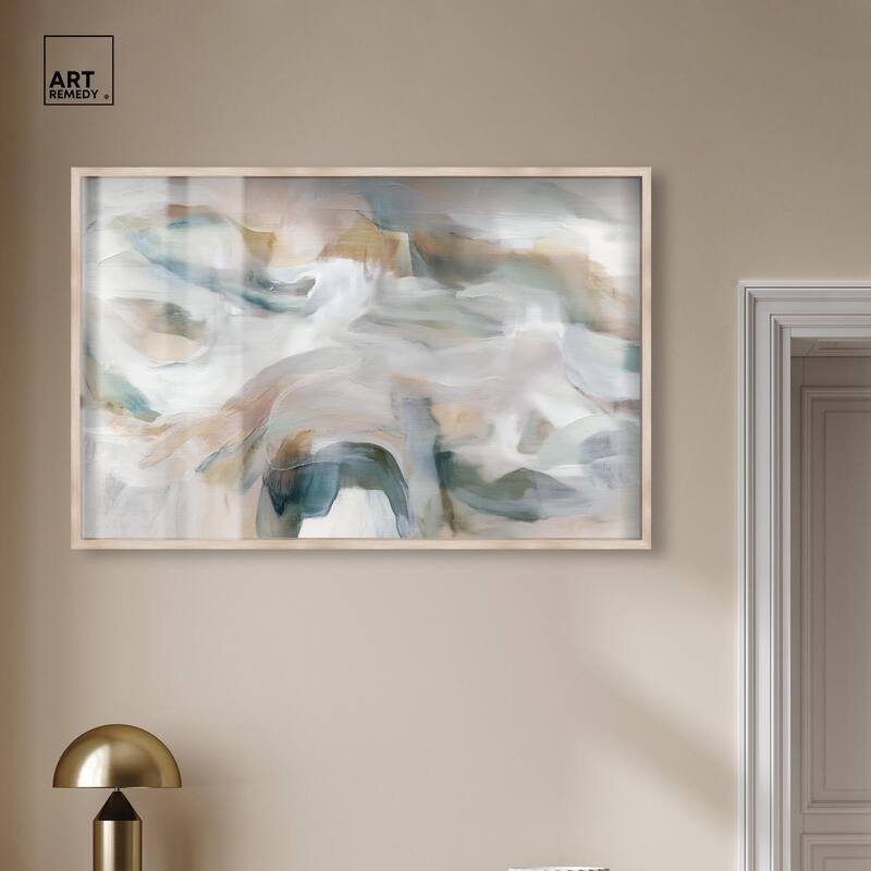 Whispering Colors IV Shadowbox by Art Remedy