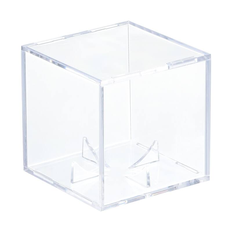 Baseball Display Case Autographed Baseball Case Display Acrylic Case - Clear