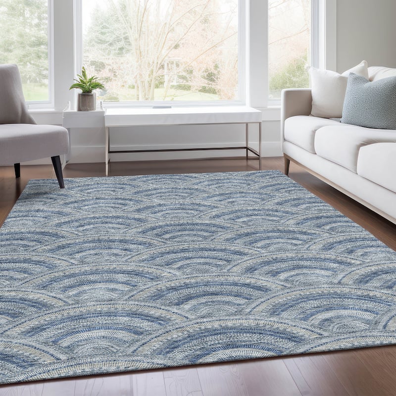 Premium Washable Super Soft Transitional Stacks Mayfield Rug