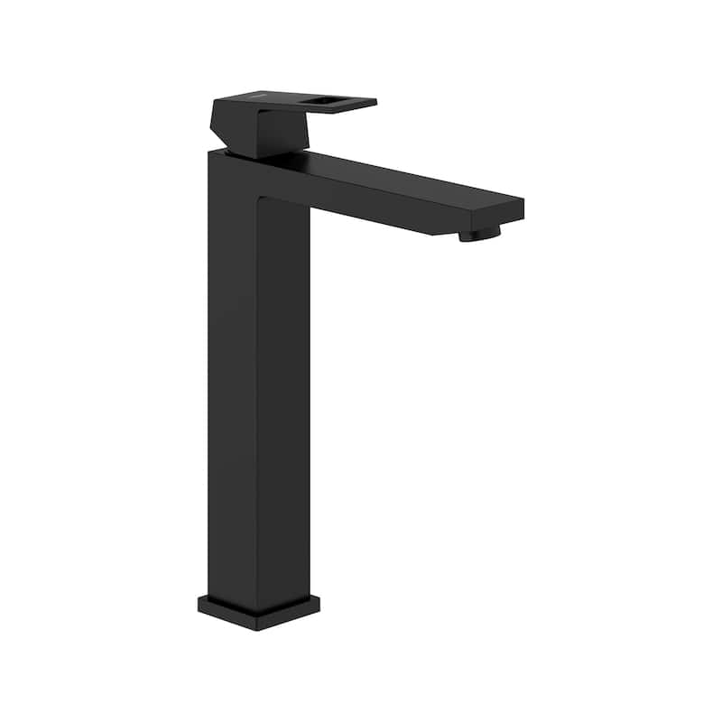 Grohe Eurocube Single Hole Bathroom Faucet - Matte Black