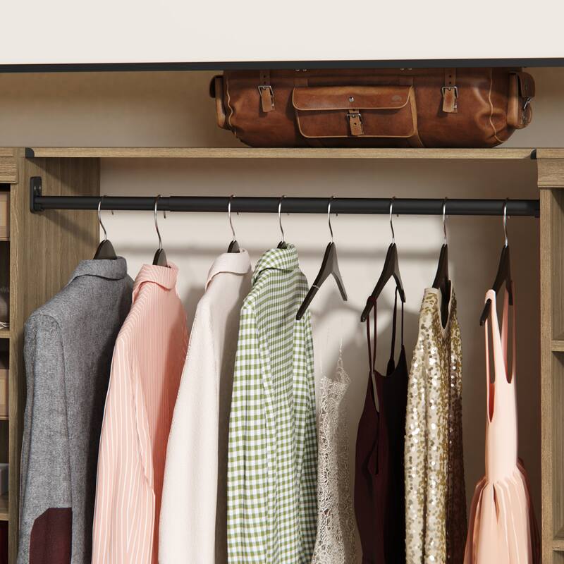 ClosetMaid Modular Storage Top Shelf & Hang Rod Kit