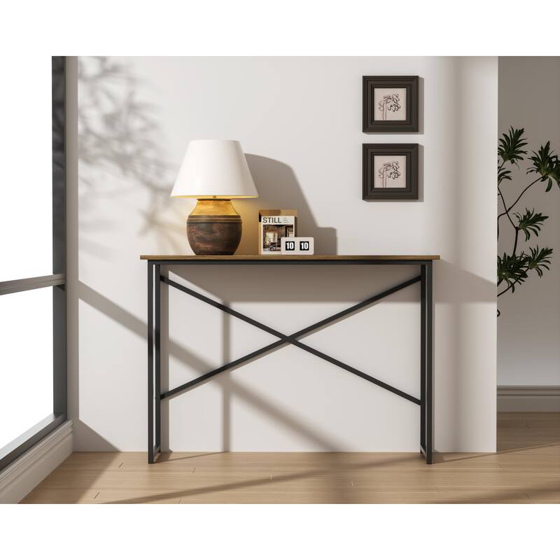 Tristan Console Table in Natural Driftwood