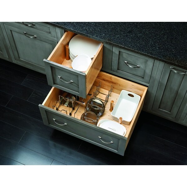 Kitchen Dining Rev A Shelf 30 X 21 Wood Peg Board Drawer