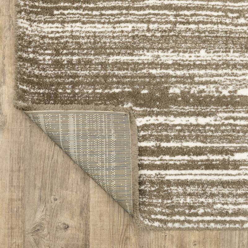 Style Haven Genoa Distressed Stripe Area Rug