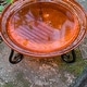preview thumbnail 19 of 37, Achla Designs Reflective Crackle Glass Birdbath Bowl, 12.5 Inch Diameter, Cobalt Blue
