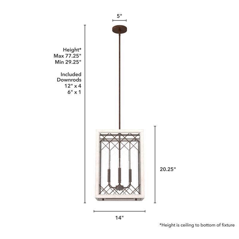 Hunter Chevron Pendant - Kitchen Island, Dining Room, Entry - Farmhouse, Transitional, Rustic