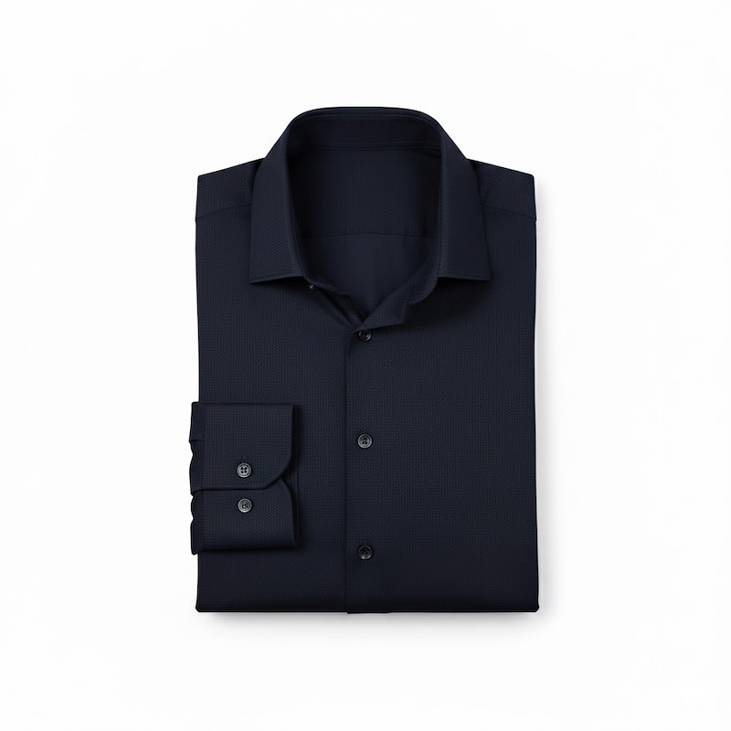 Ben Sherman Men's Basketweave Dobby Dress Shirt - Slim Fit