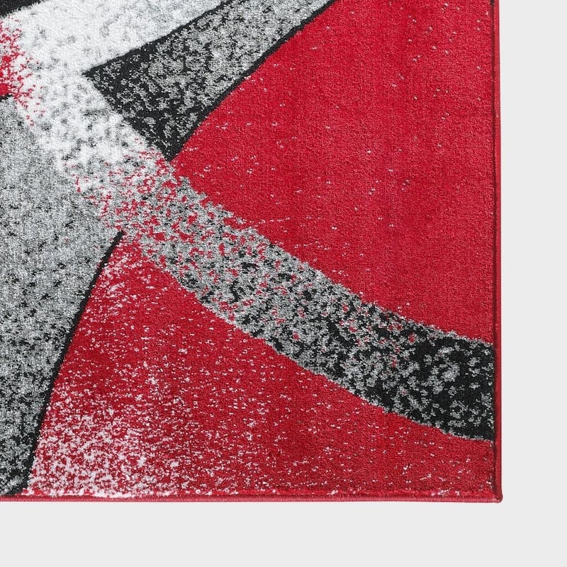 Luxe Weavers Geometric Patterned Area Rug, Indoor Carpet