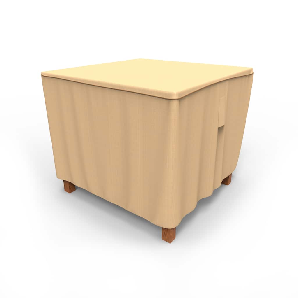 Budge Sedona Tan Outdoor Square Patio Table Cover Multiple Sizes