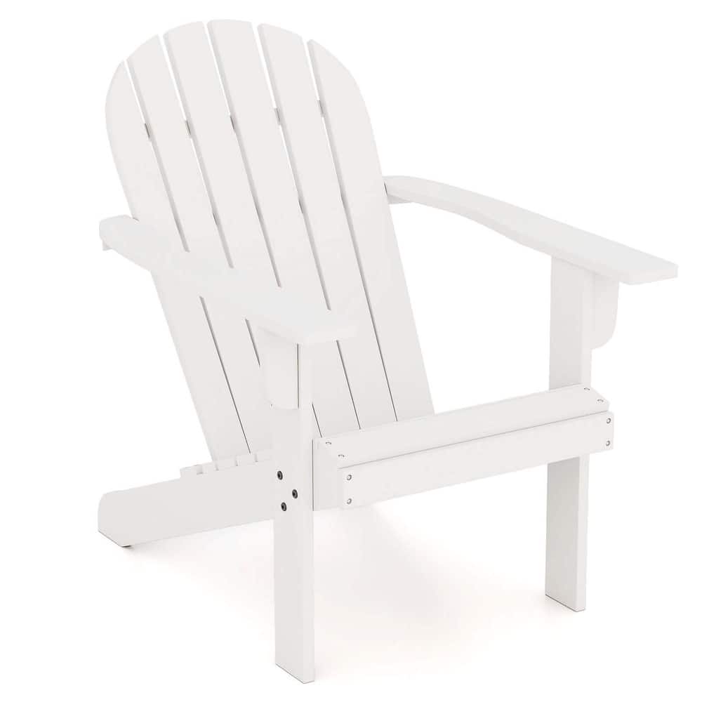 Costway Patio Adirondack Chair with Inclined Seat High Backrest & Wide - See Details