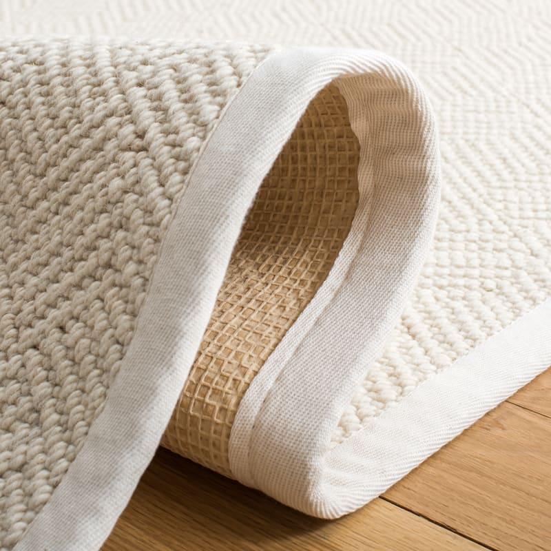 SAFAVIEH Handmade Flatweave Natural Fiber Ernesta Wool/ Jute Rug