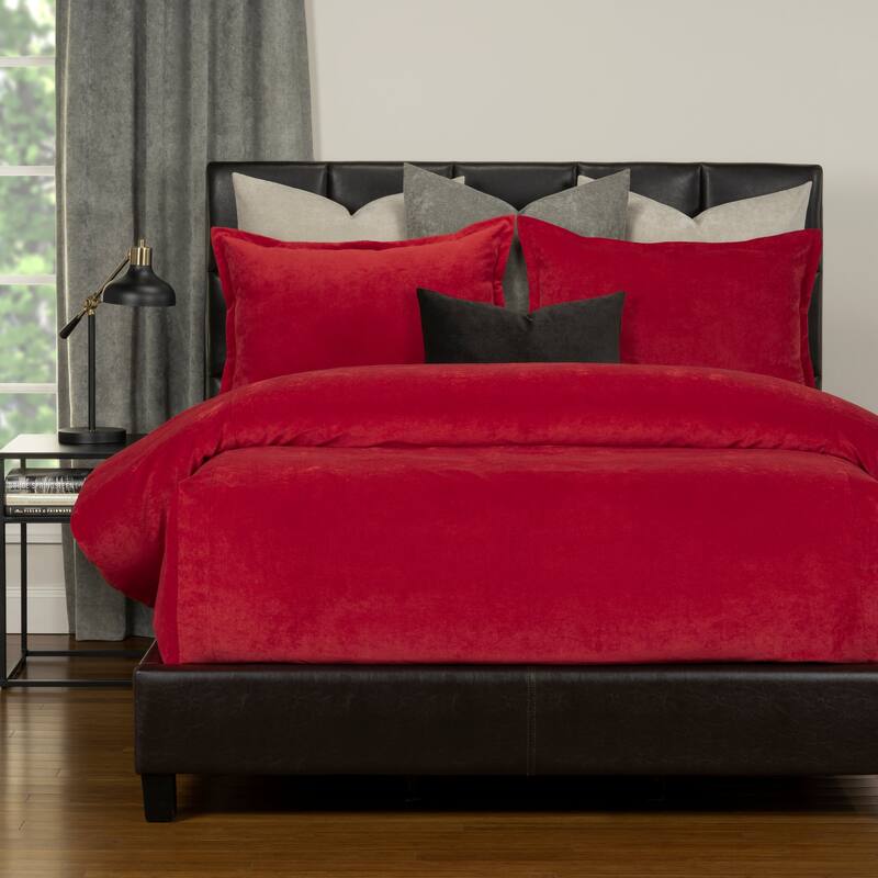 Mixology Padma 7 Piece Bedcap Comforter Set - Berry - King