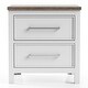 preview thumbnail 23 of 22, Furniture of America Althea Modern Farmhouse 3-Piece Wood Dresser and 2 Nightstand Bedroom Set