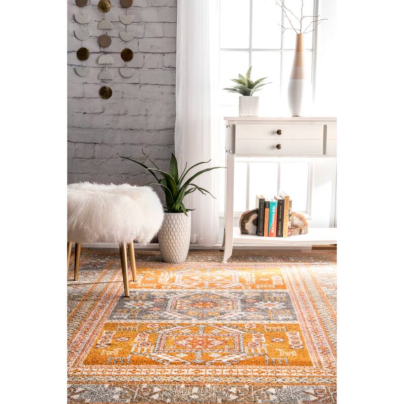 Nuloom Vintage Lorena Tribal Area Rug