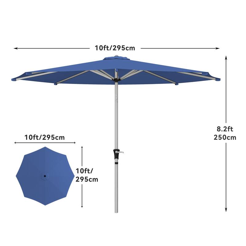 10FT Market Patio Umbrella